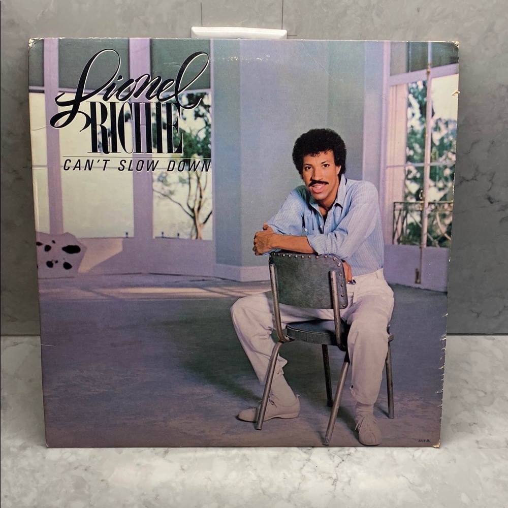 Lionel Richie "Can't Slow Down" Vinyl Album